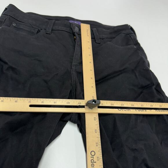 Not Your Daughters Jeans Pants Womens 10 Black Alina Skinny Legging‎ Jeggings - Picture 9 of 10
